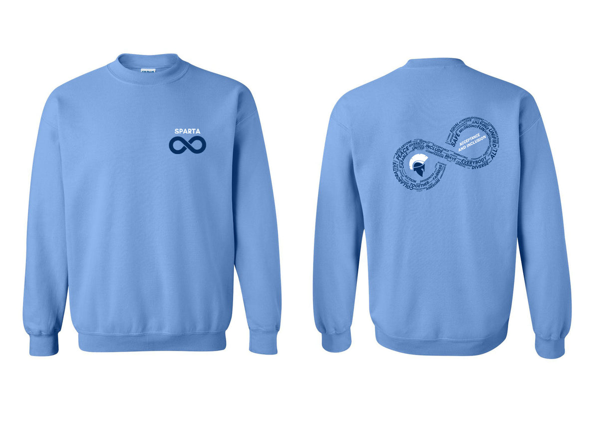 Autism Acceptance Design 2025 non hooded sweatshirt