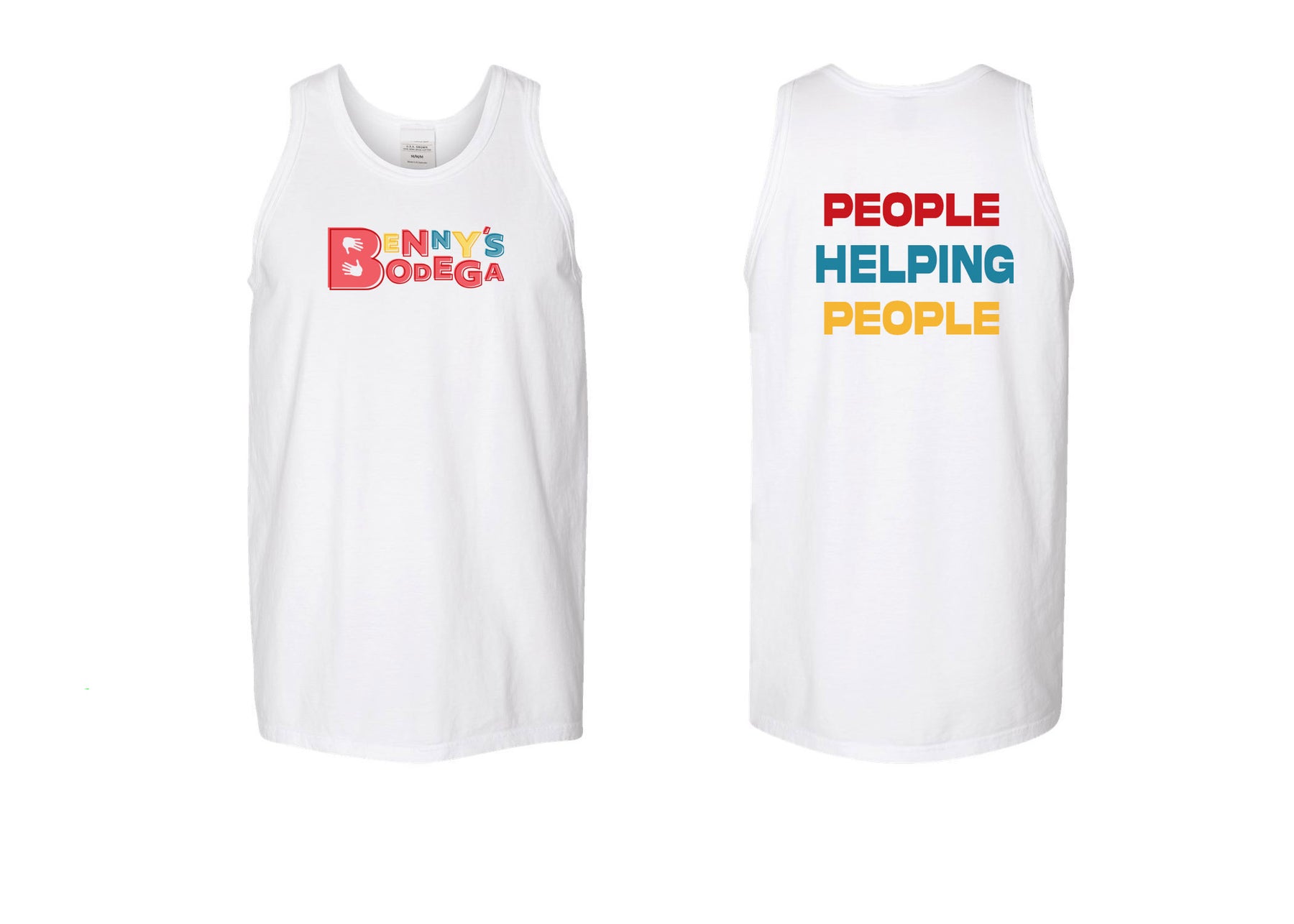 Benny's Bodega Muscle Tank Top Design 2