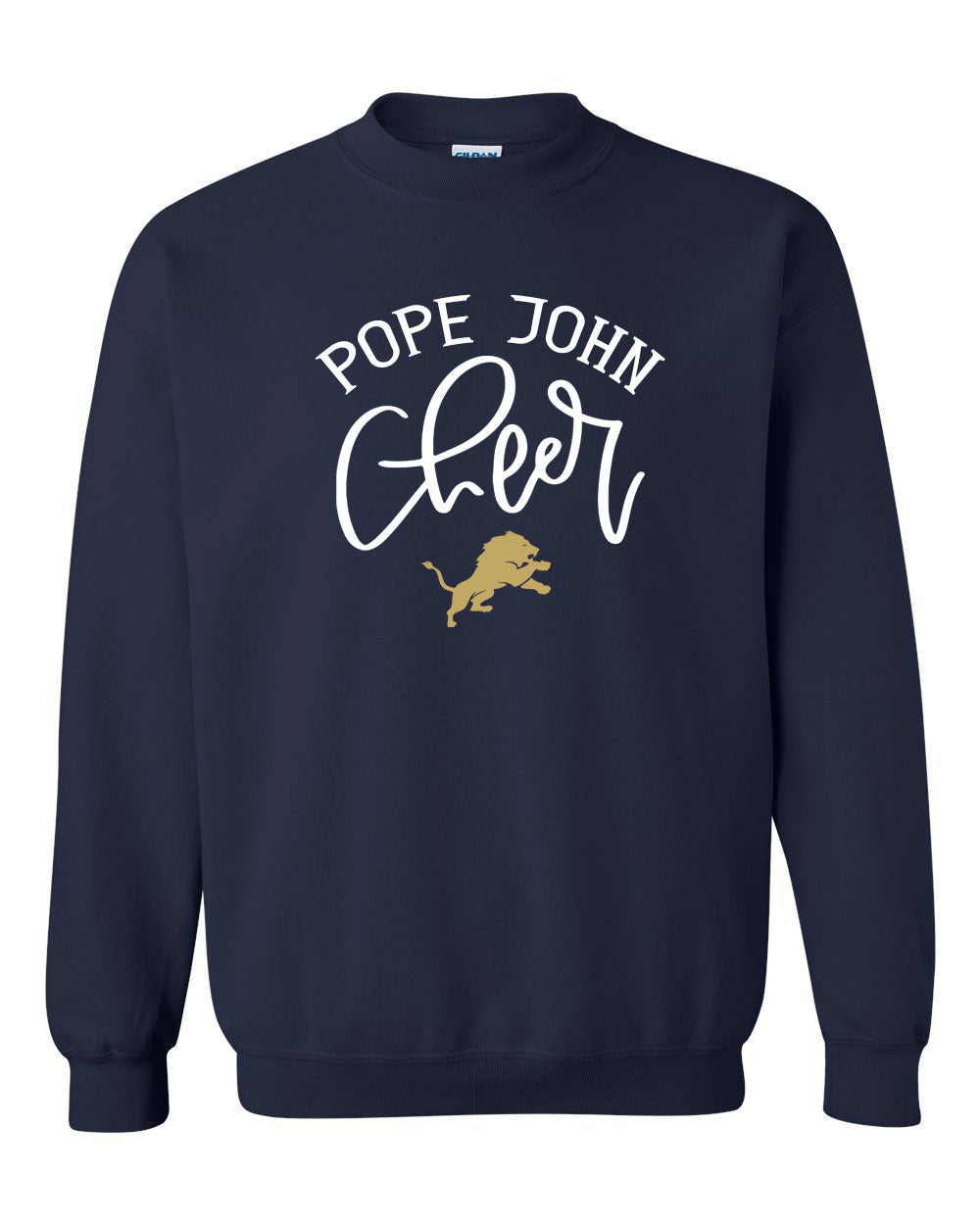 Pope John Cheer Design 8 non hooded sweatshirt