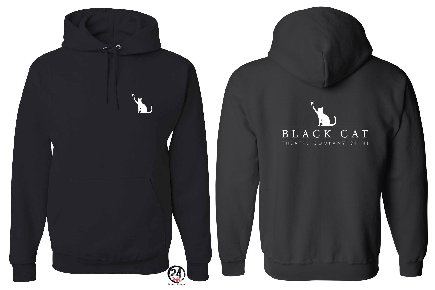 Trinity Black Cat Hooded Sweatshirt
