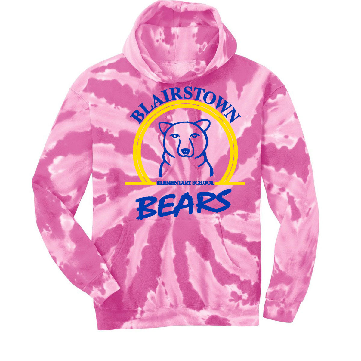 Blairstown Tie-Dye Hooded Sweatshirt Design 10