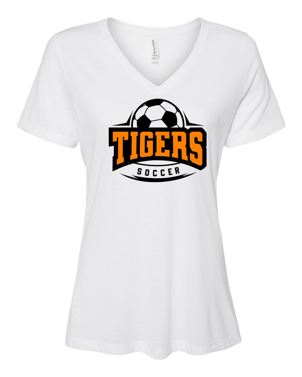 Lafayette Soccer V-neck T-Shirt Design 1