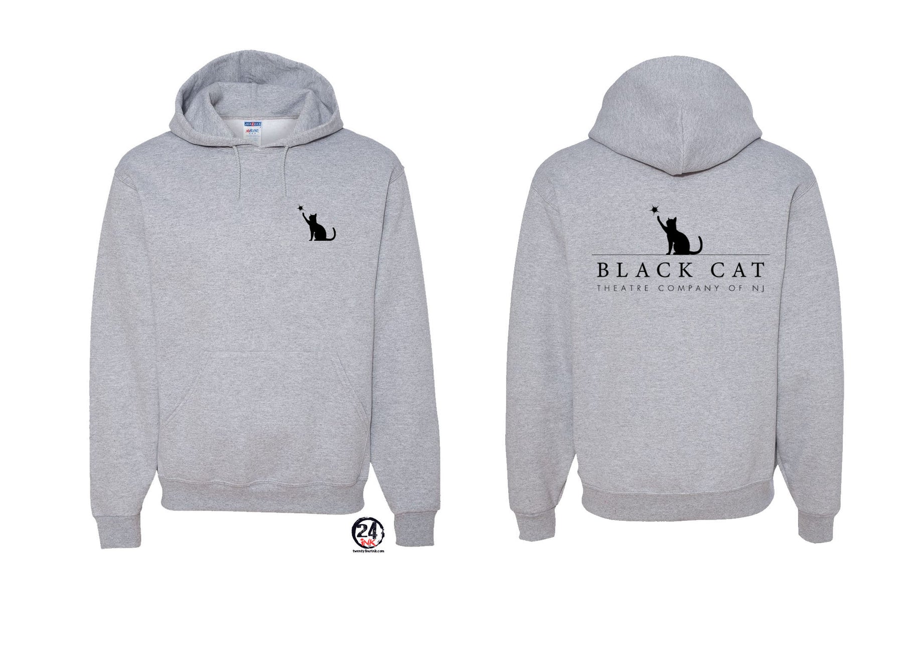 Trinity Black Cat Hooded Sweatshirt