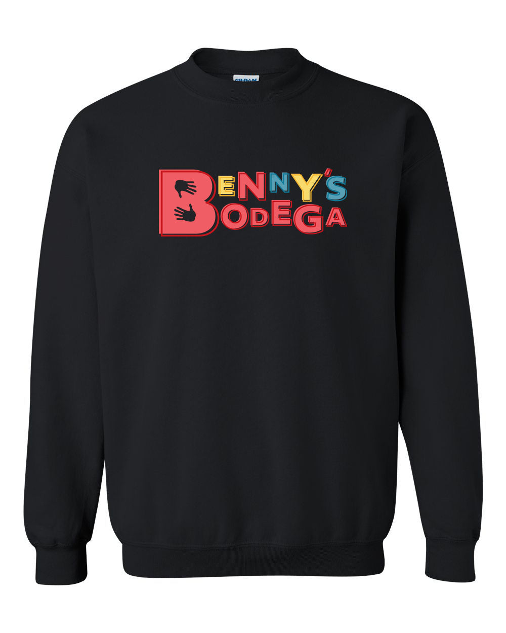 Benny's Bodega Non Hooded Sweatshirt Design 1