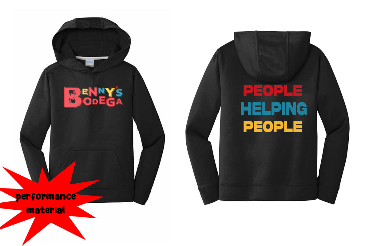 Benny's Bodega Performance Hooded Sweatshirt Design 2