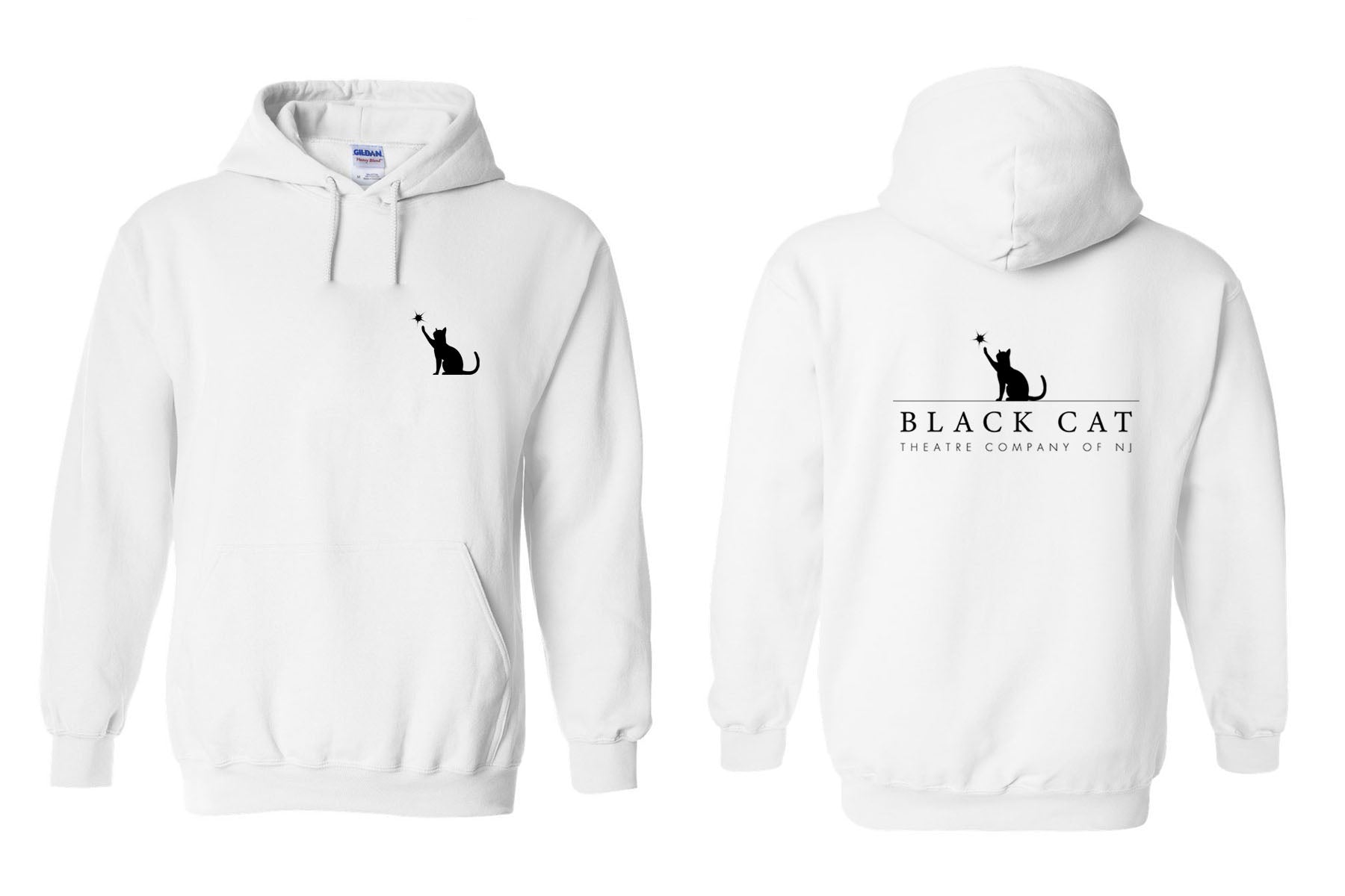 Trinity Black Cat Hooded Sweatshirt