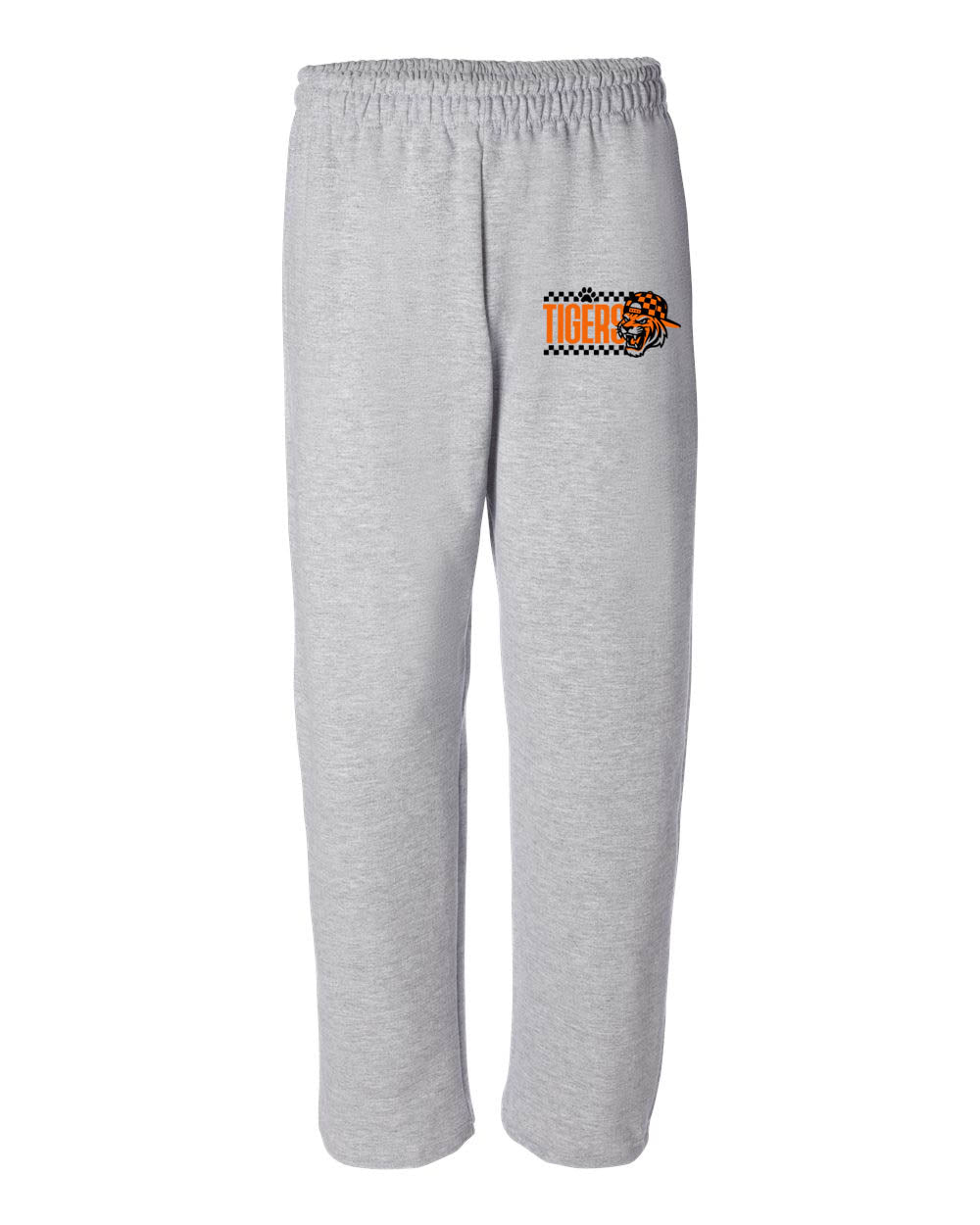 Tigers design 19 Open Bottom Sweatpants