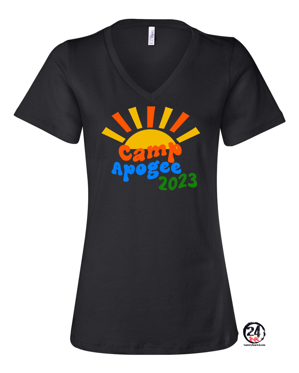 Hilltop Camp Design 2 V-Neck