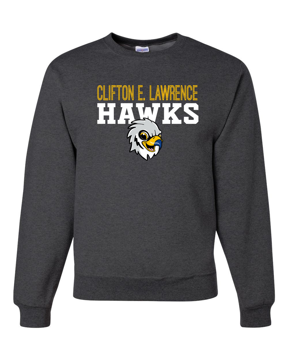 Clifton E. Lawrence Non Hooded Sweatshirt Design 1