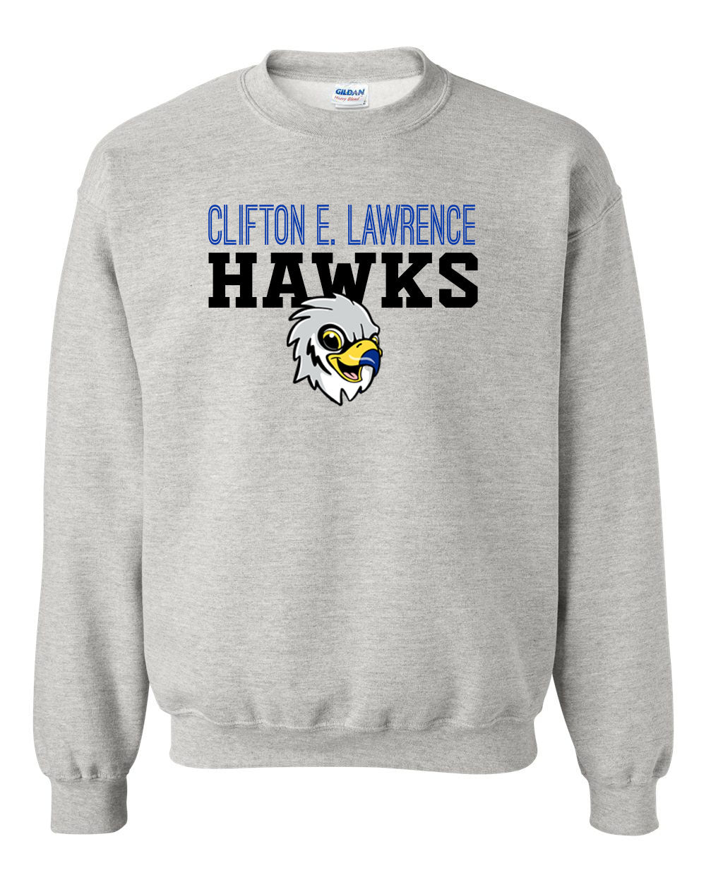 Clifton E. Lawrence Non Hooded Sweatshirt Design 1