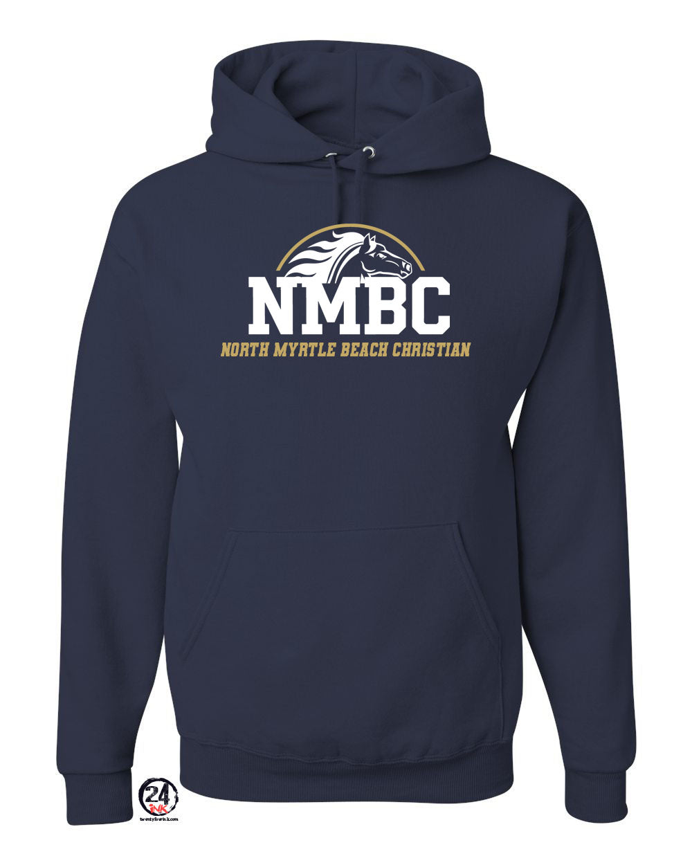 NMB Christian School Spiritwear Hooded Sweatshirt Design 4