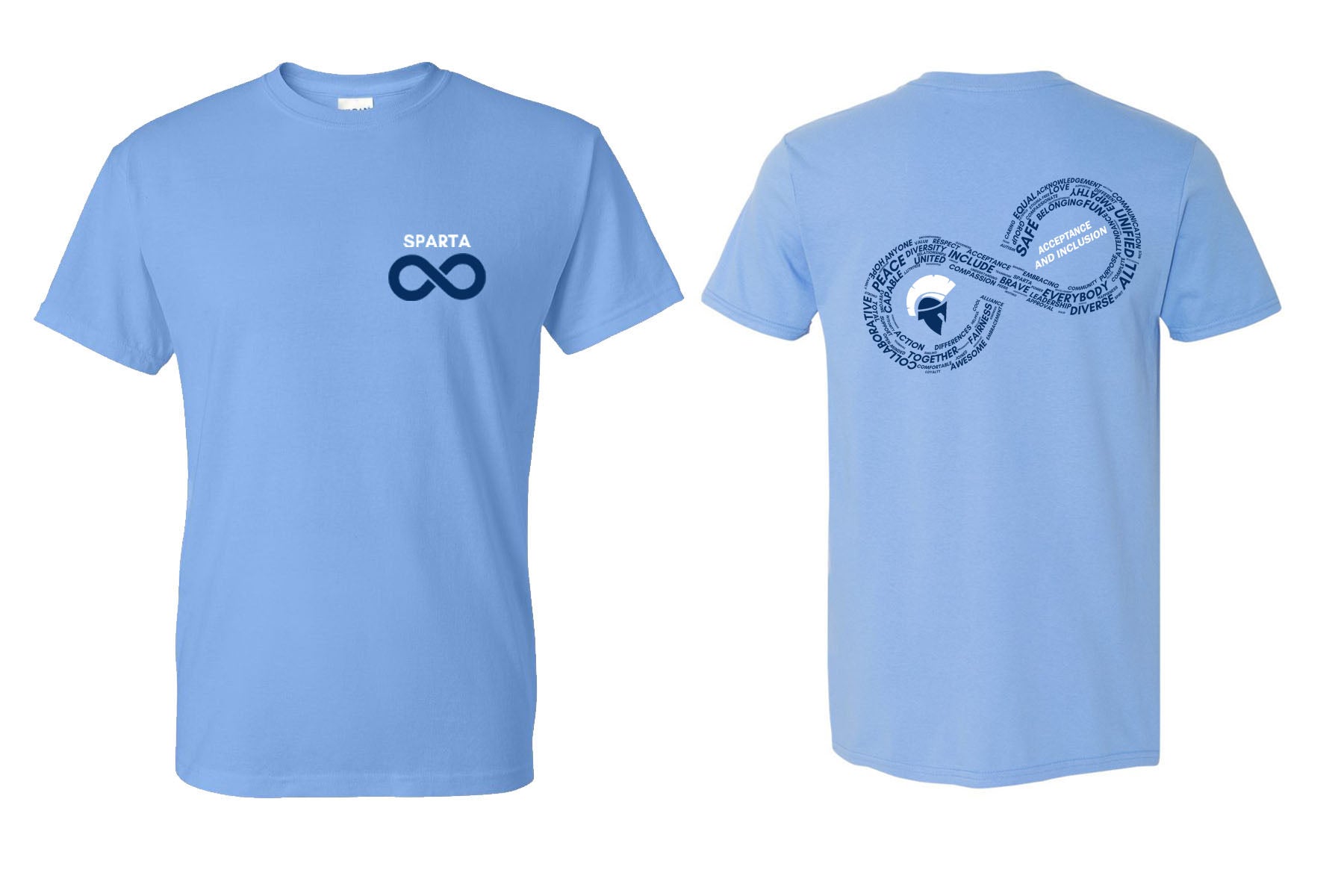 Sparta Autism Acceptance 2025 T-shirt