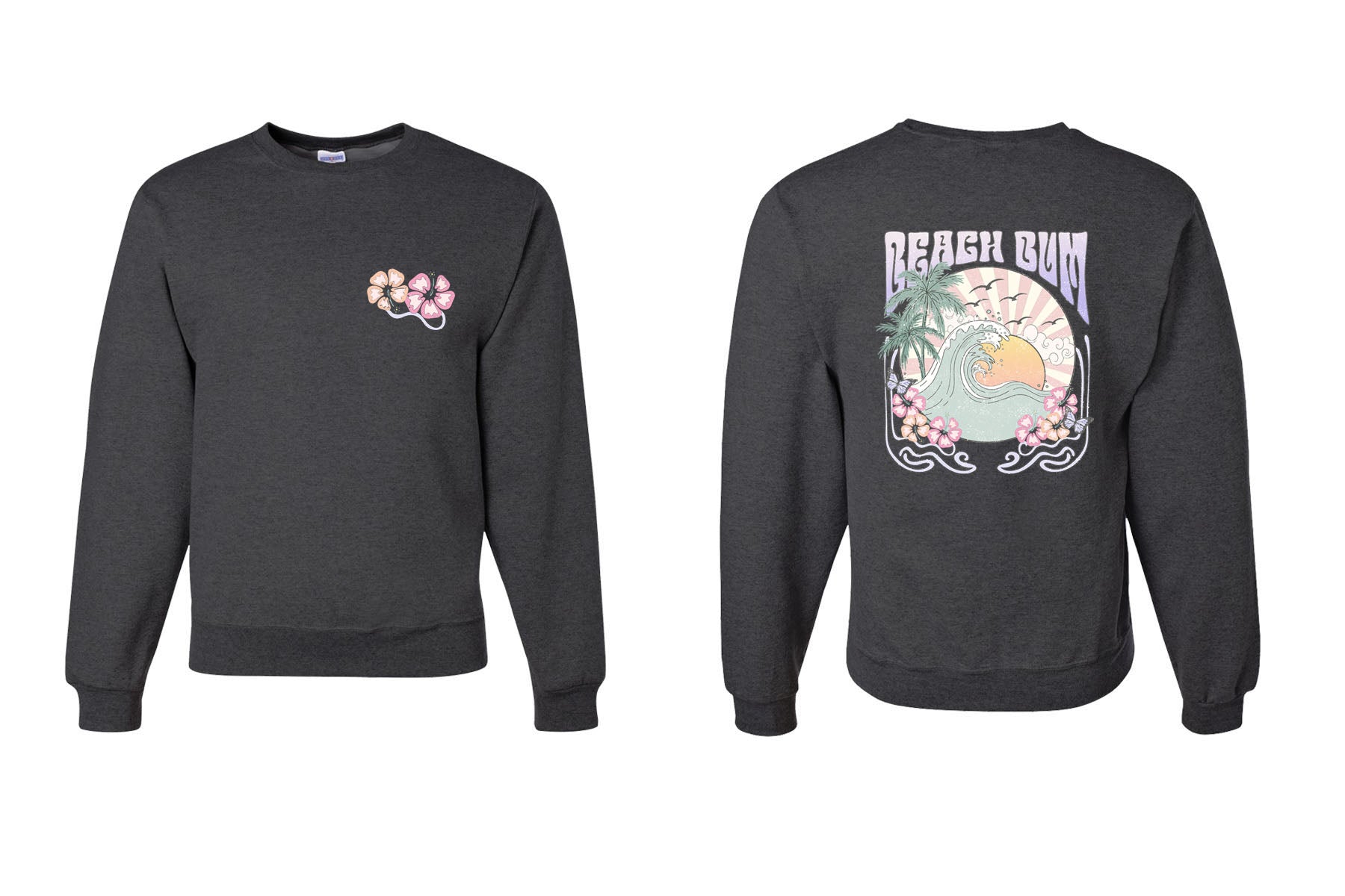 Beach Bum Non Hooded Sweatshirt
