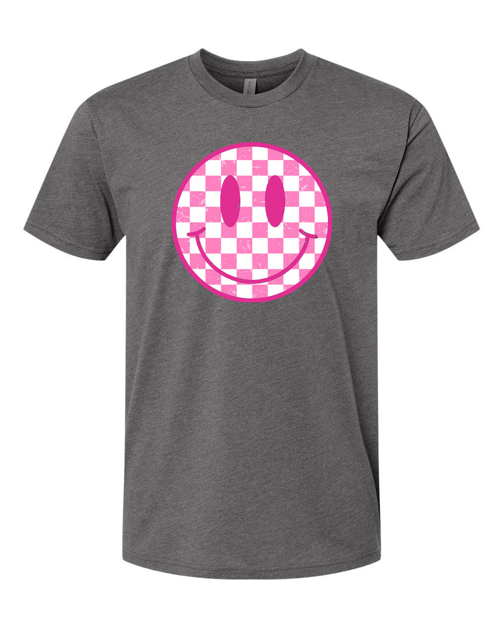 Checkered Smile T-Shirt