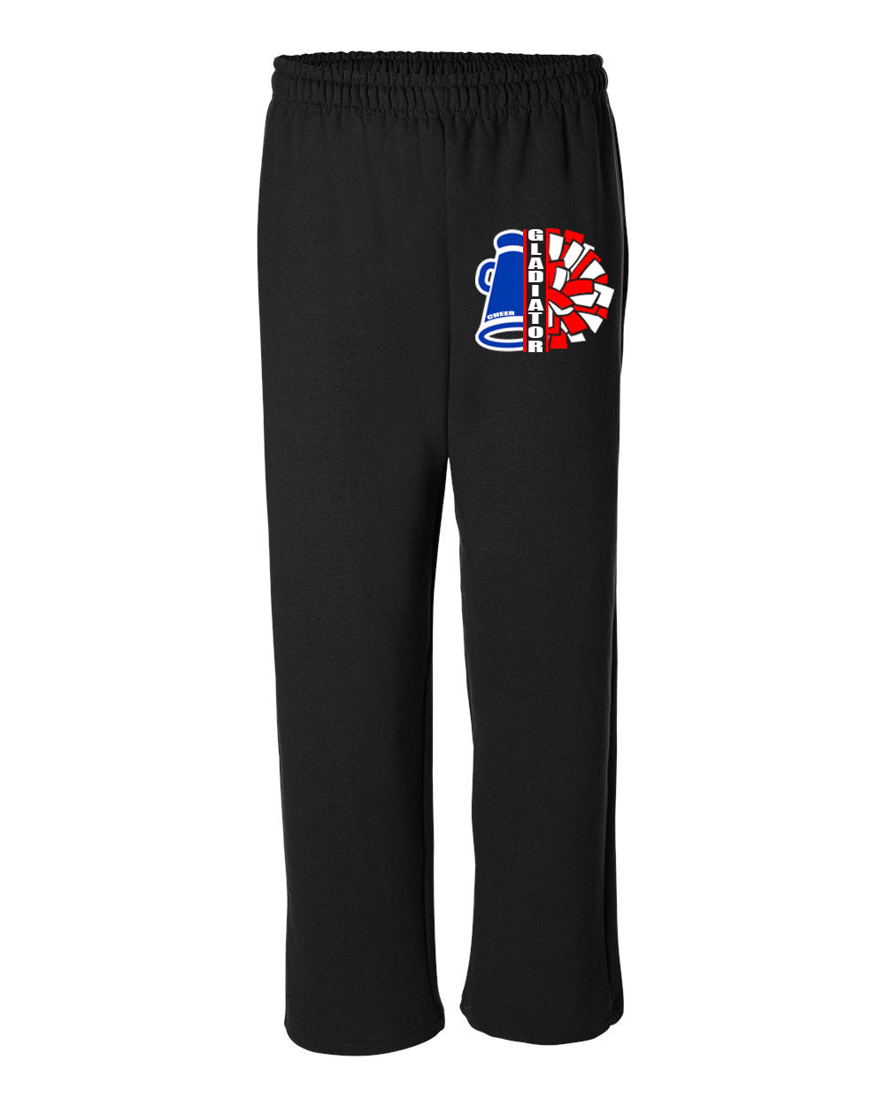 Goshen Cheer Design 10 Open Bottom Sweatpants