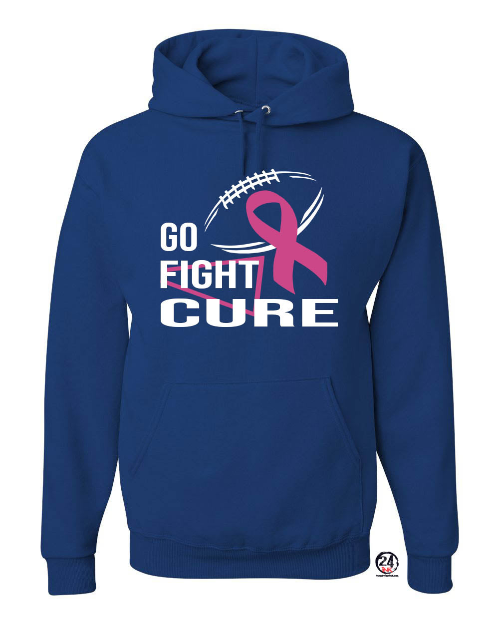 Go fight cure Hooded Sweatshirt