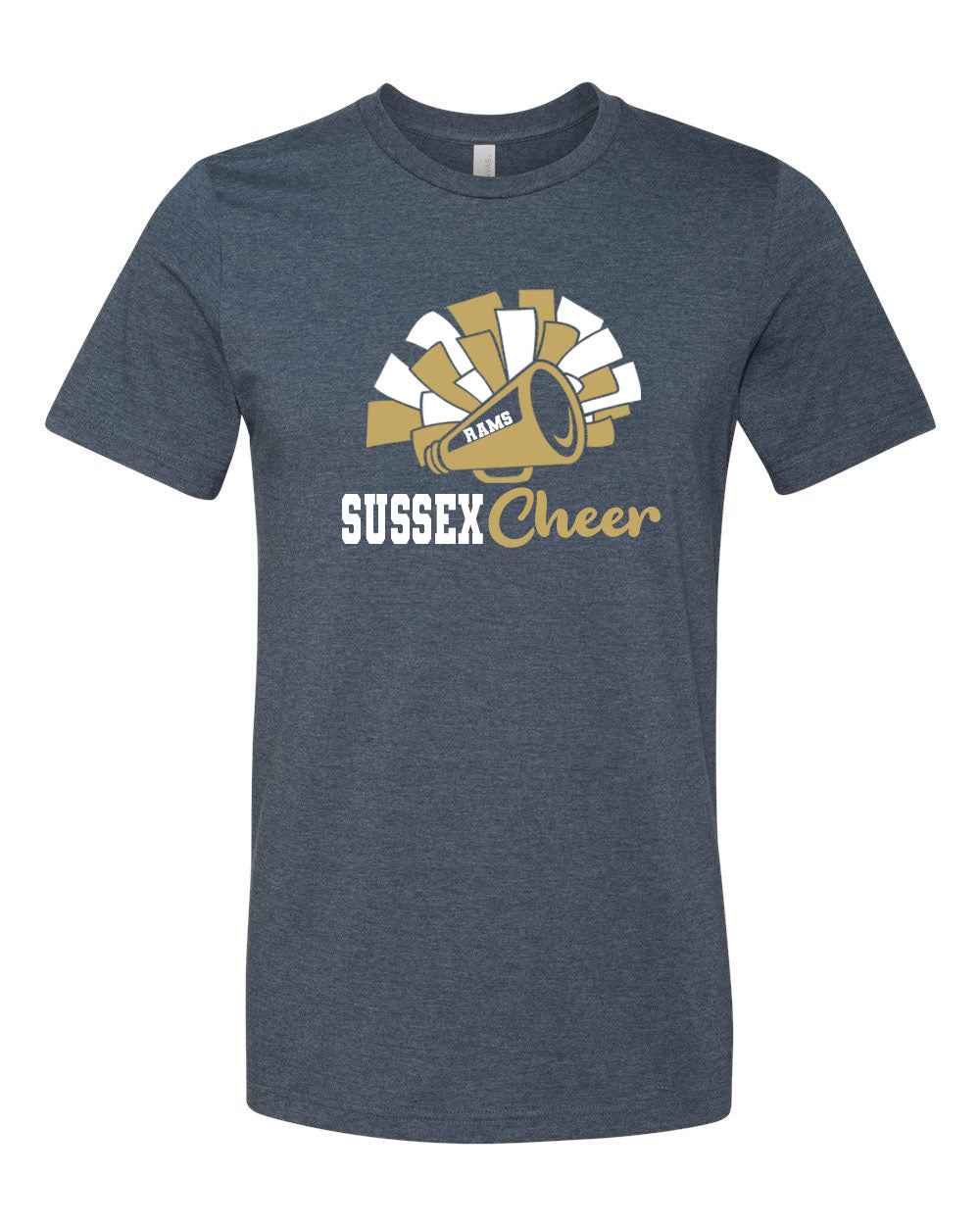 Sussex middle School Cheer design 2 T-Shirt