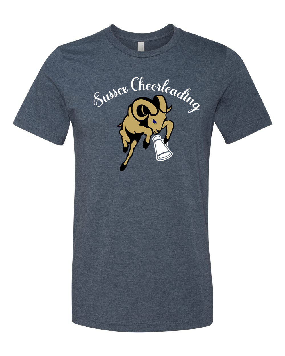 Sussex middle School Cheer design 3 T-Shirt