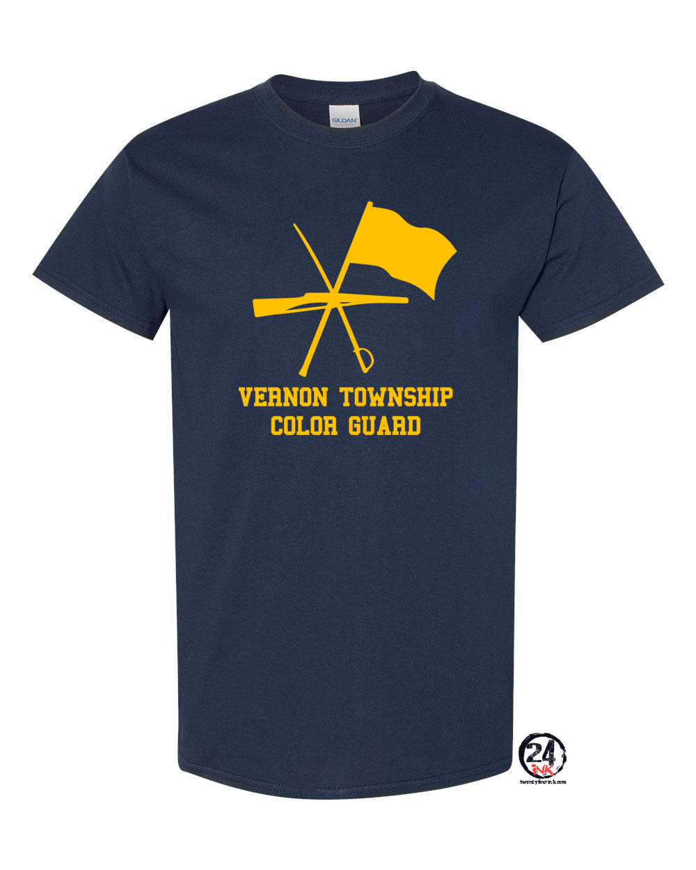 Vernon Marching Band Design 7 Logo T-Shirt