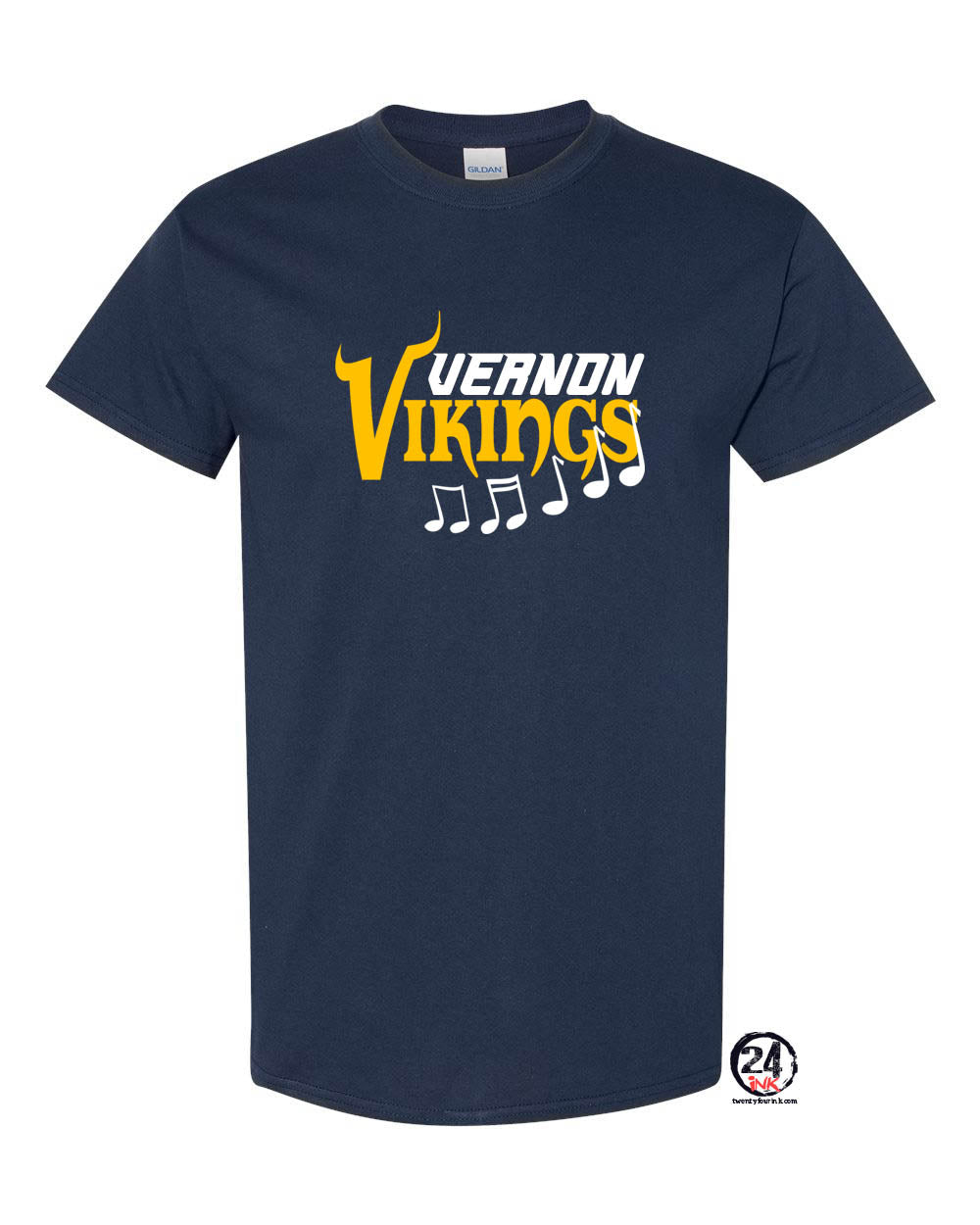 Vernon Marching Band Design 2 Logo T-Shirt