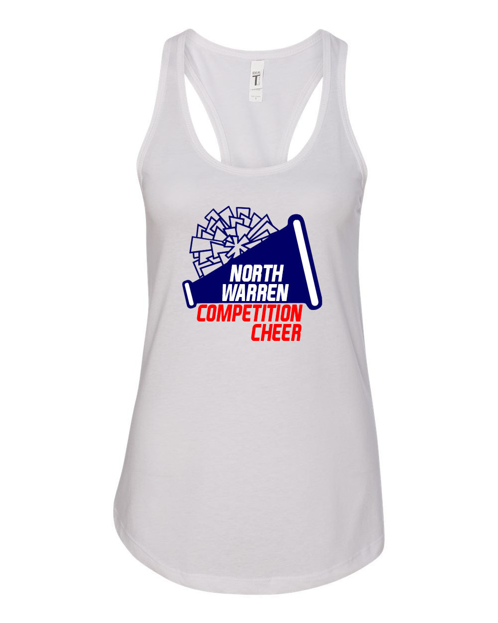 North Warren Cheer Design 3 Tank Top