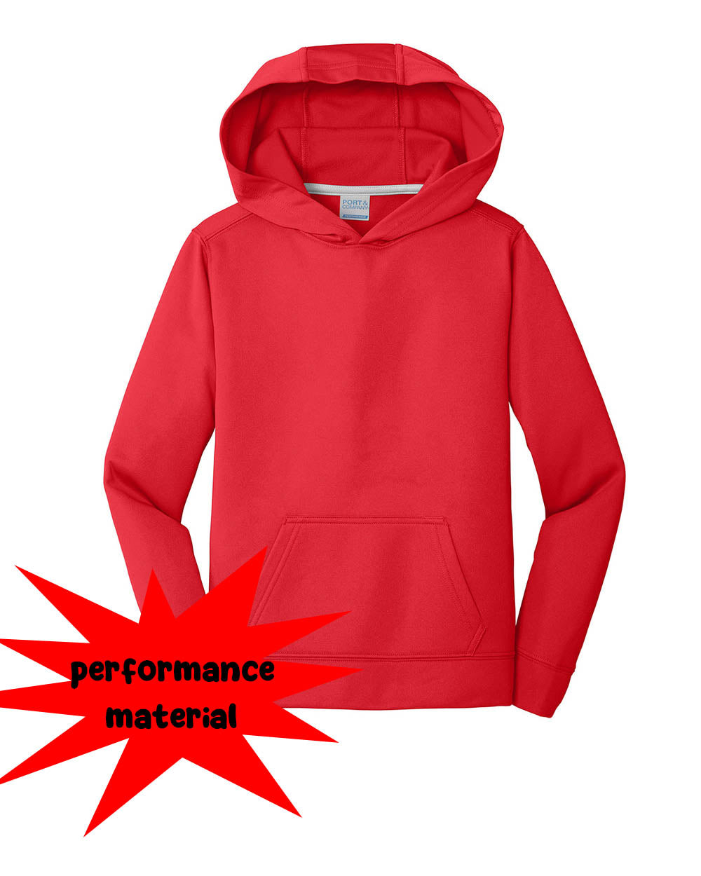Falcons Football Performance Hooded Sweatshirt Design 1