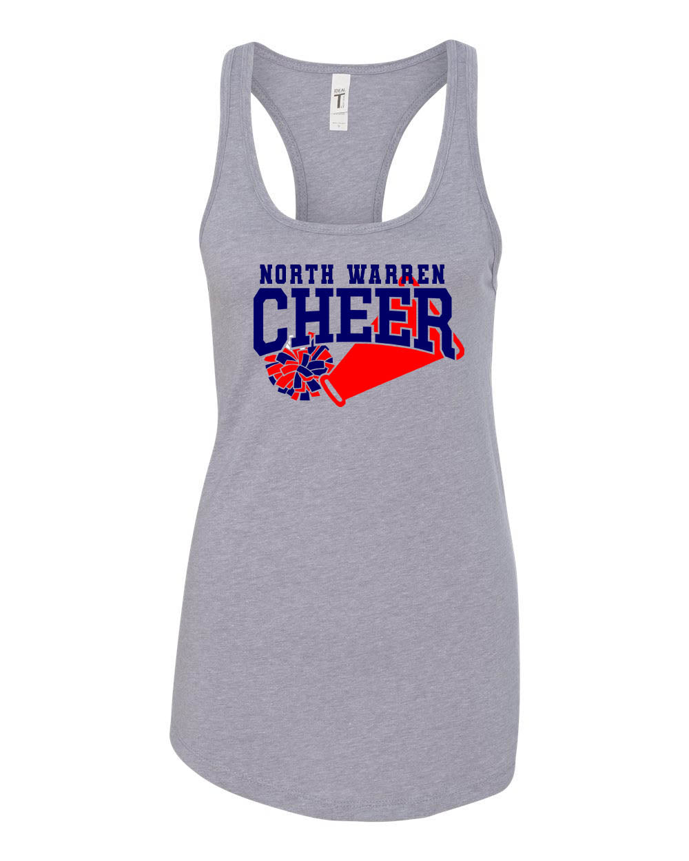 North Warren Cheer Design 5 Tank Top