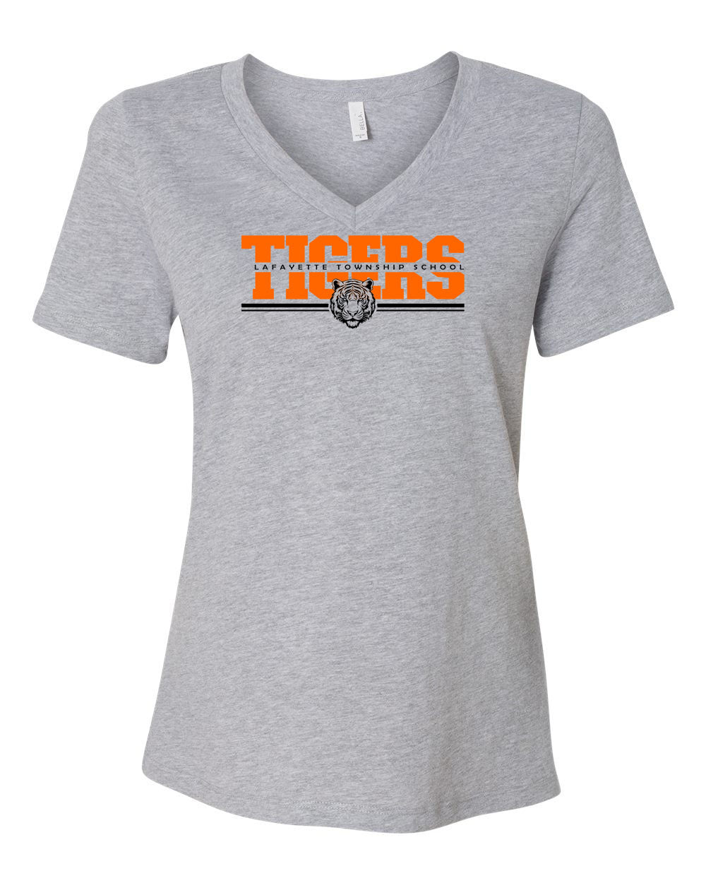 Tigers V-neck T-Shirt Design 16
