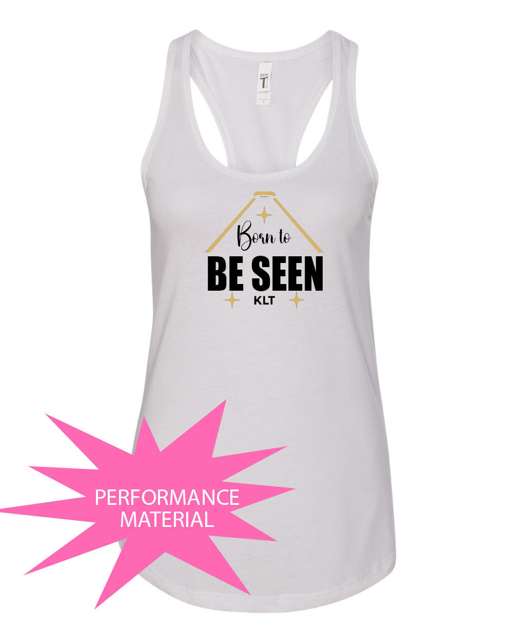 KLT Performance Racerback Tank Top Design 4
