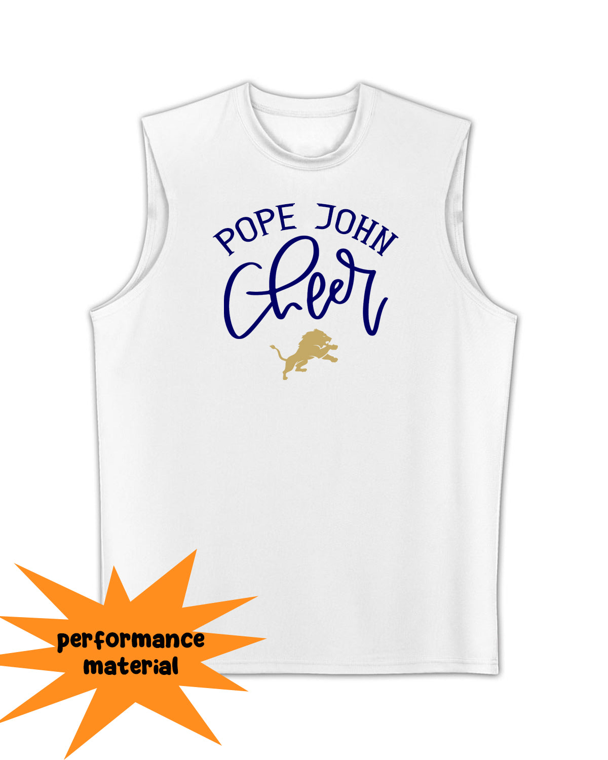 Pope John Design 8 Men's performance Tank Top