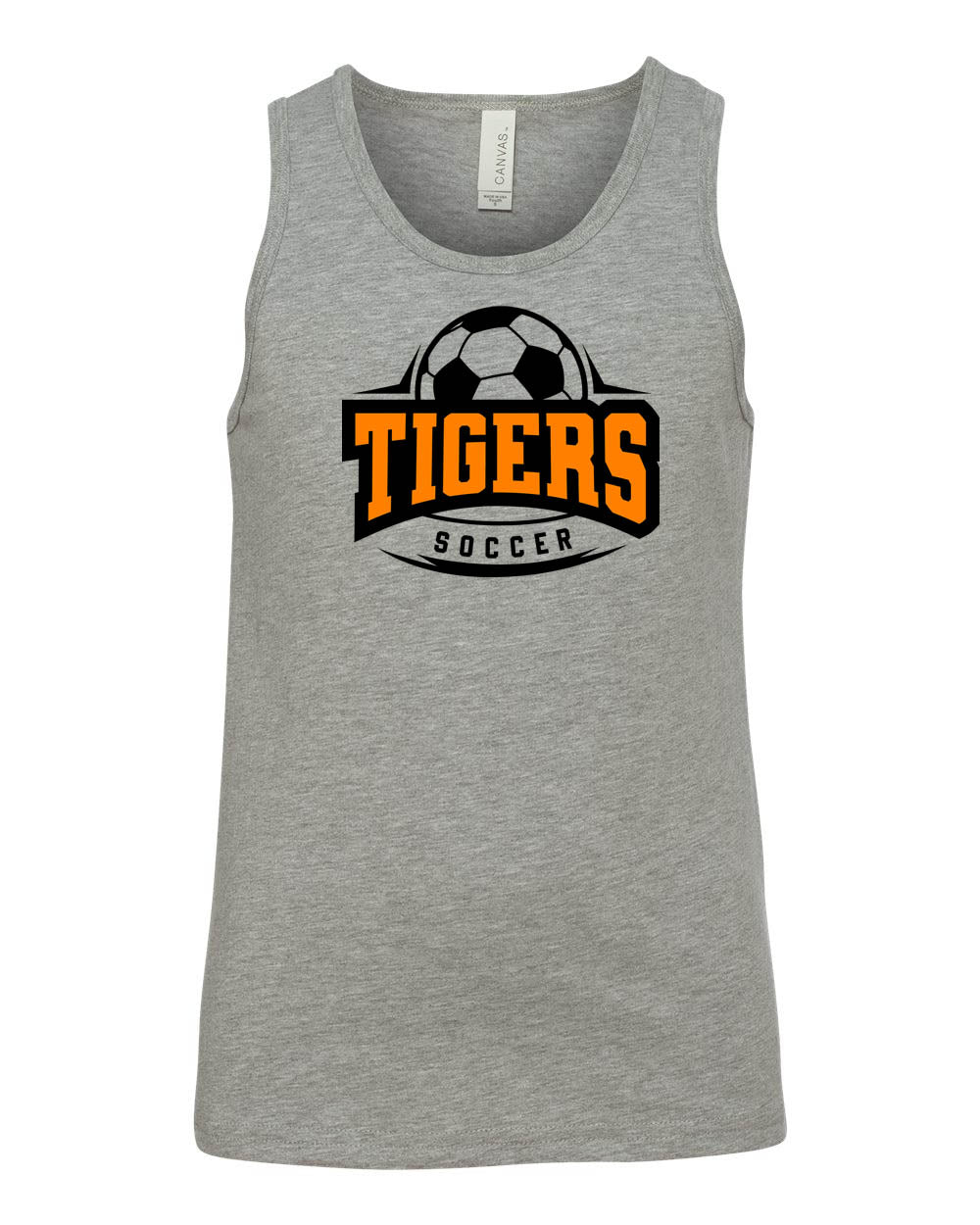 Lafayette Soccer Muscle Tank Top design 1