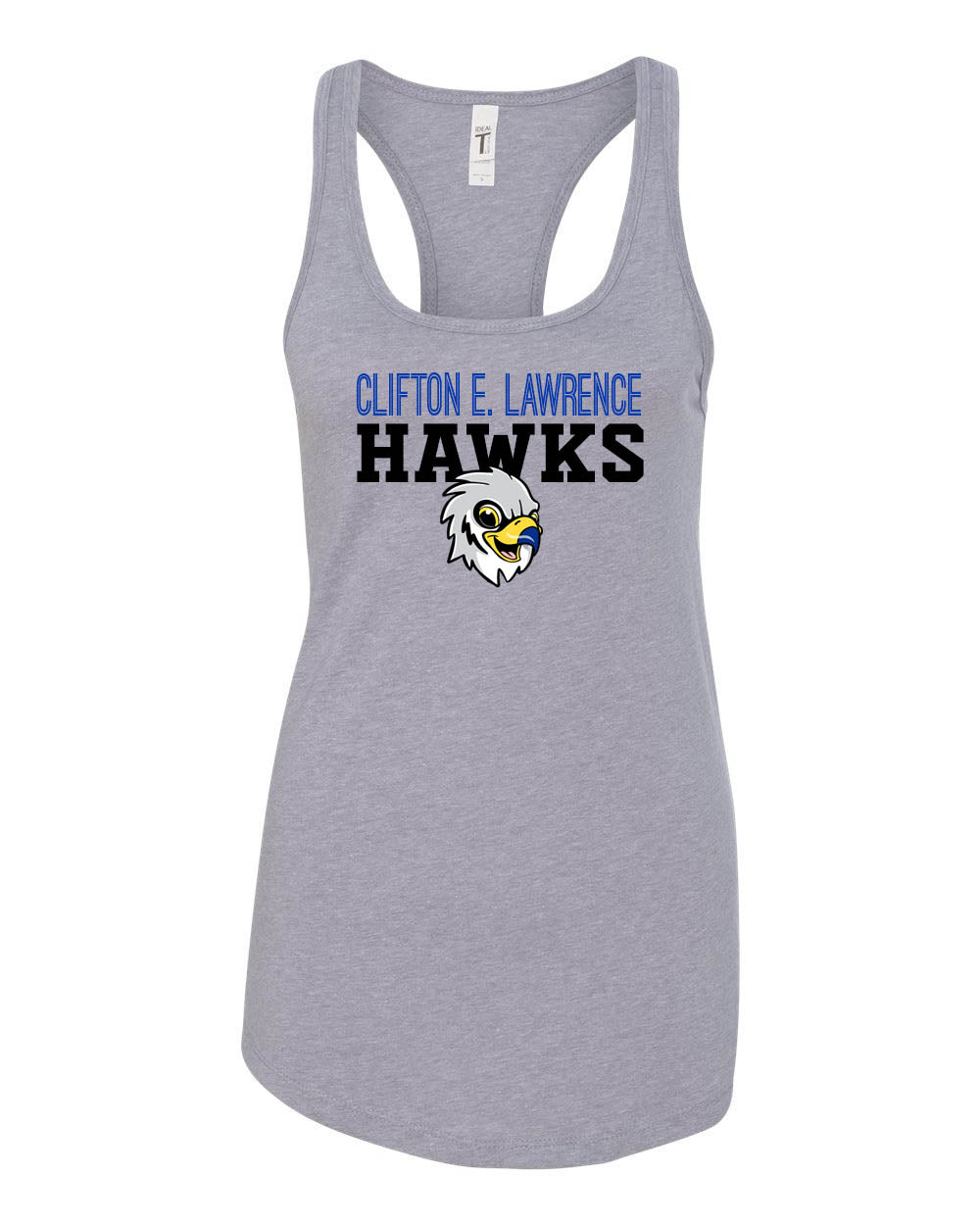 Clifton E. Lawrence Racerback Tank Top Design 1