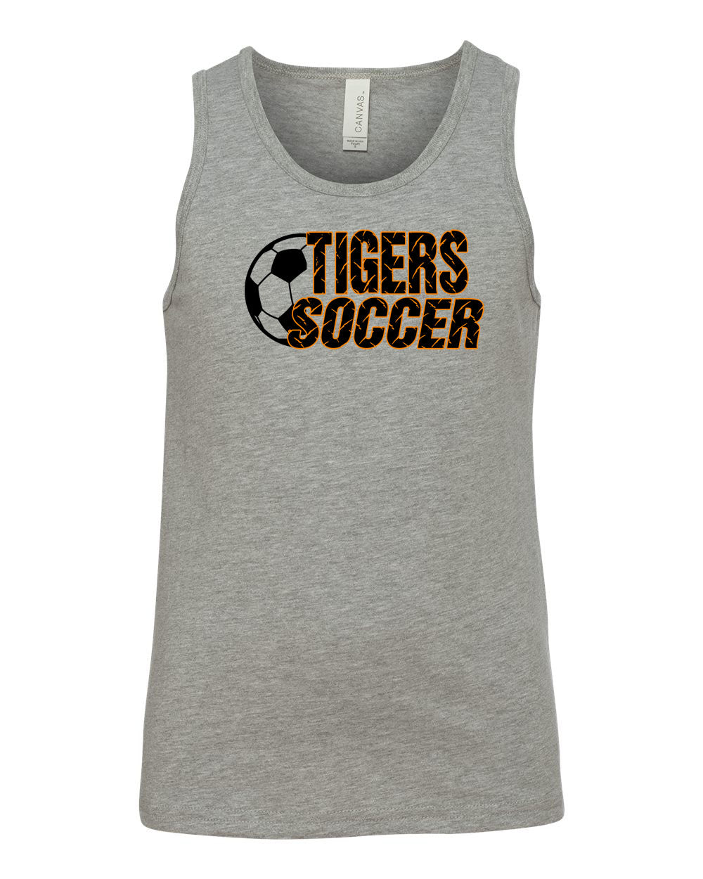 Lafayette Soccer Muscle Tank Top design 2