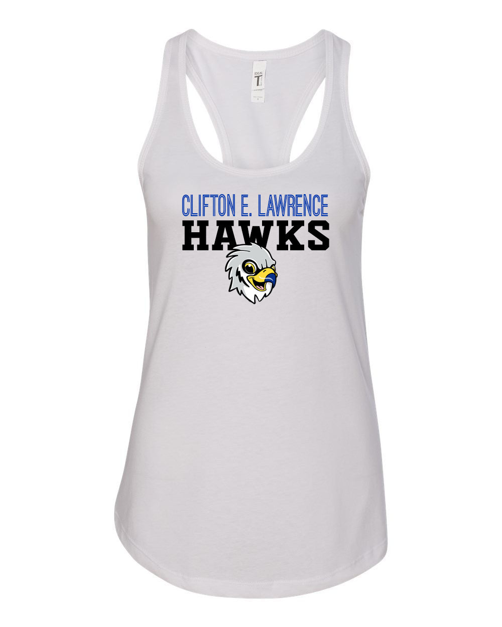 Clifton E. Lawrence Racerback Tank Top Design 1