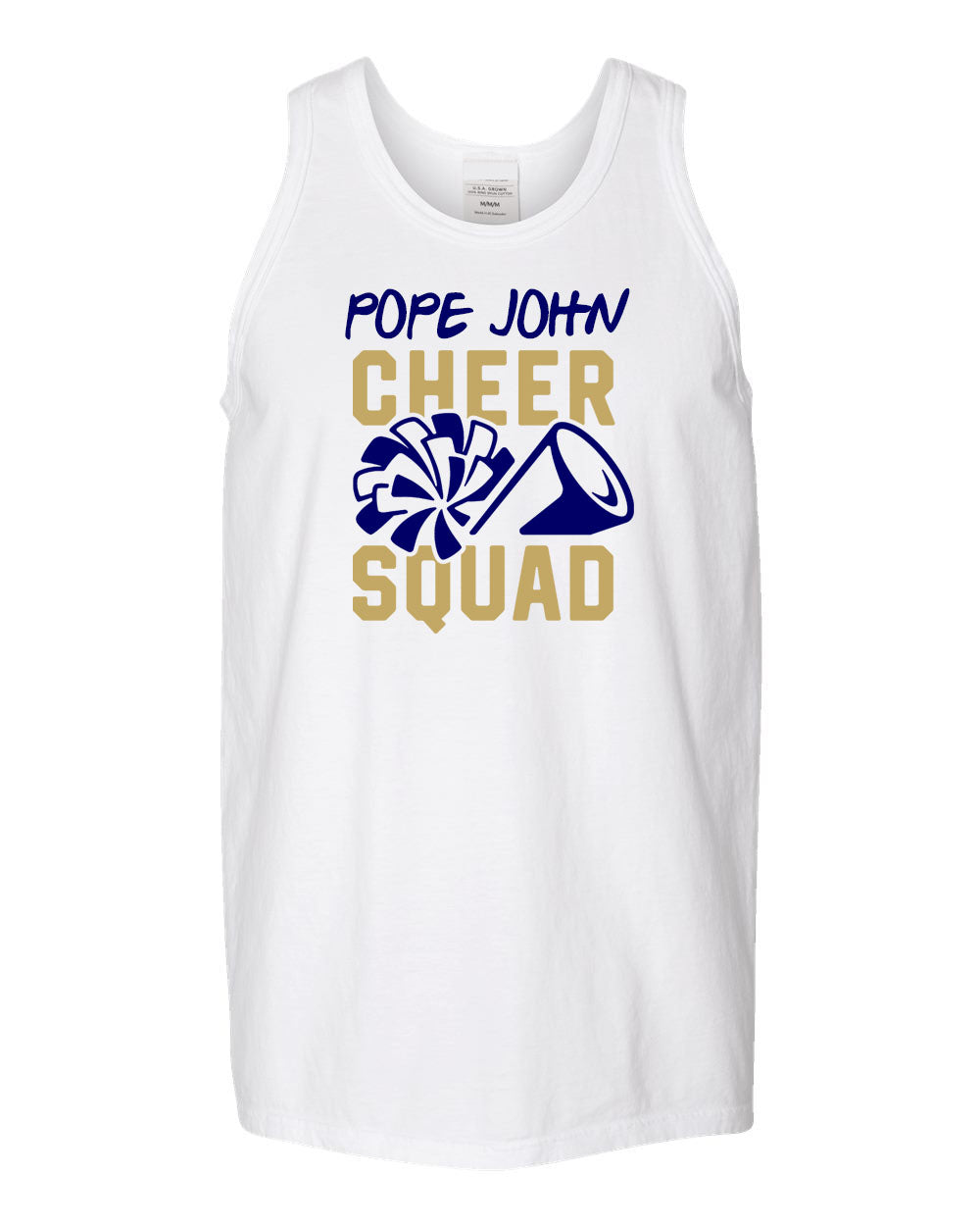 Lions Cheer design 9 Muscle Tank Top