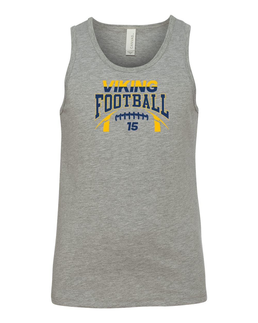 Vikings Football design 8 Muscle Tank Top