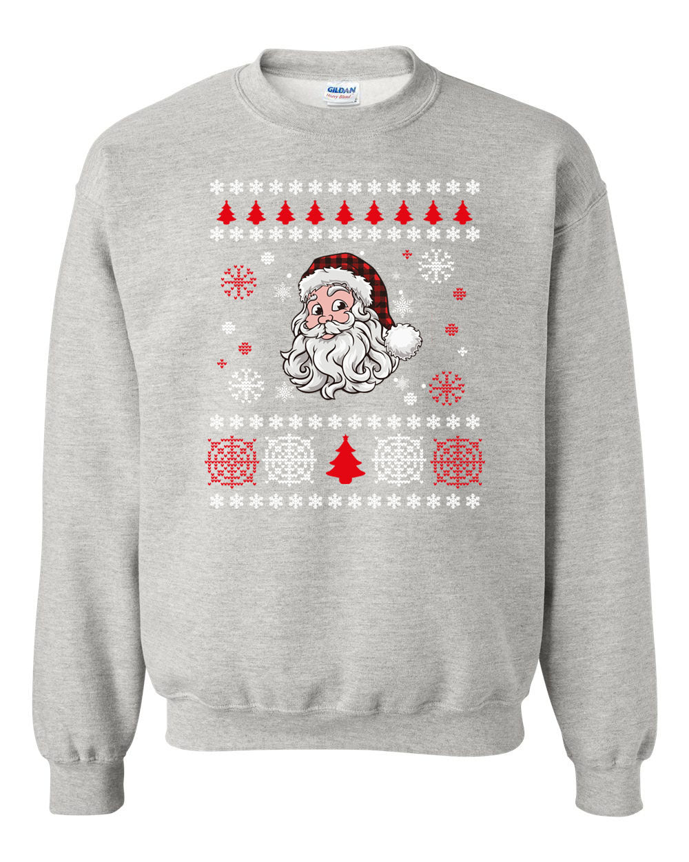 Santa Christmas sweater non hooded sweatshirt