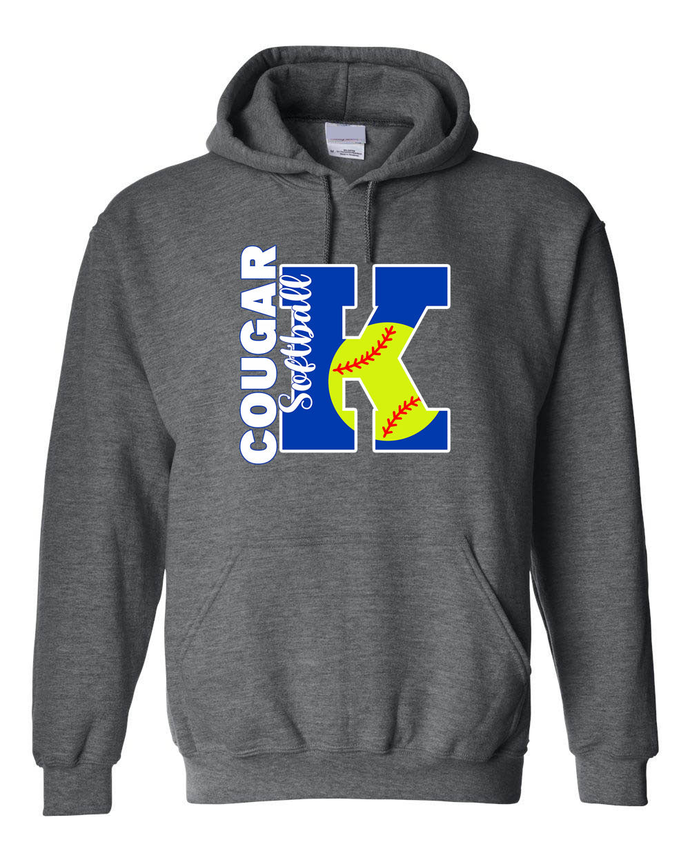 Kittatinny Softball Design 5 Hooded Sweatshirt