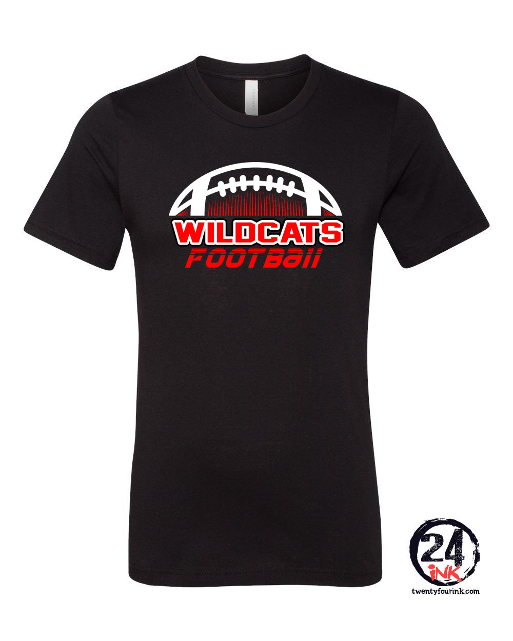 Wildcats Football T-Shirt Design 2