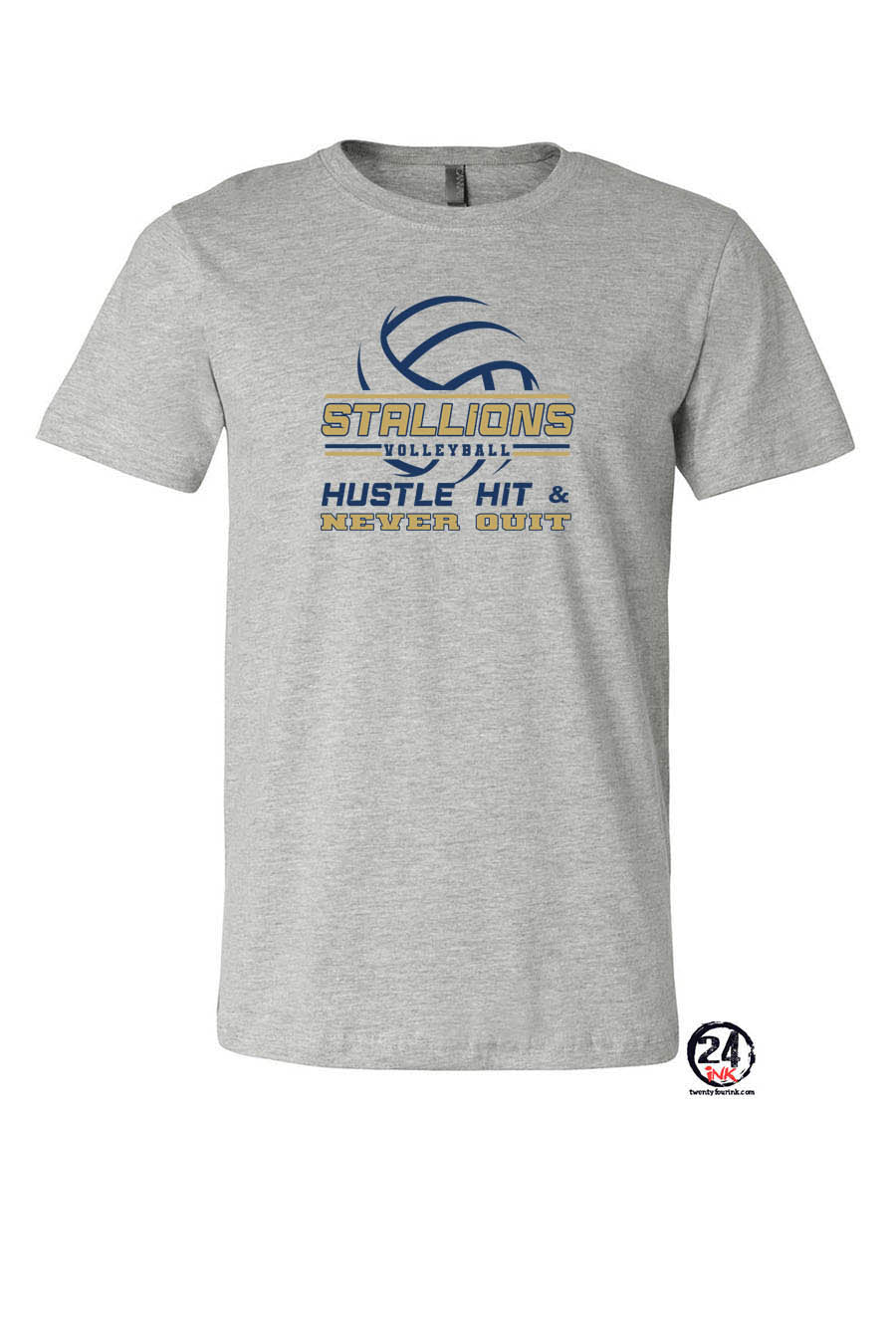 NMB Christian School Volleyball T-Shirt Design 1