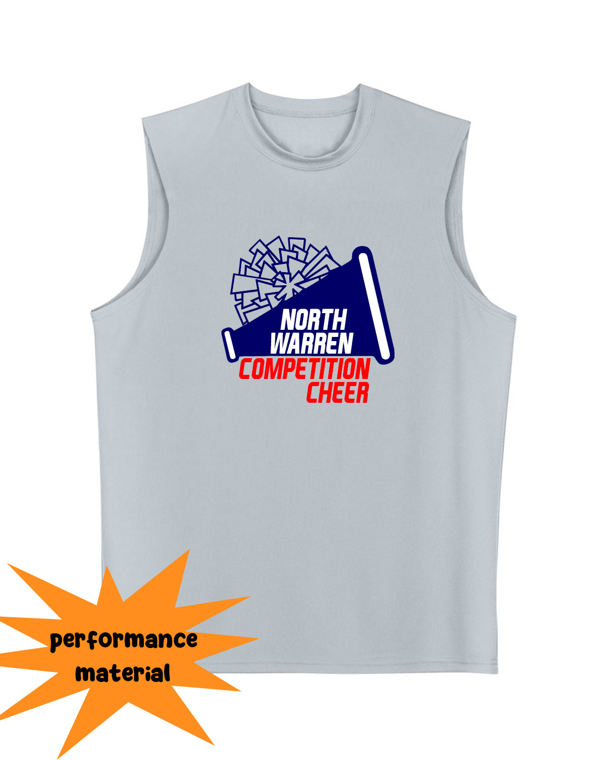 North Warren Design 4 Men's Performance Tank Top