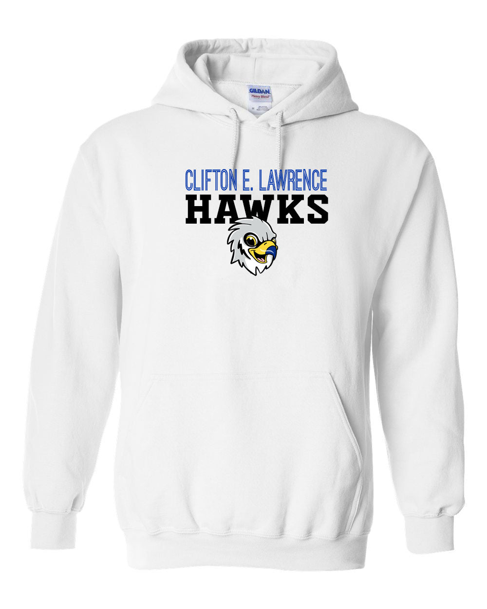 Clifton E. Lawrence Hooded Sweatshirt Design 1