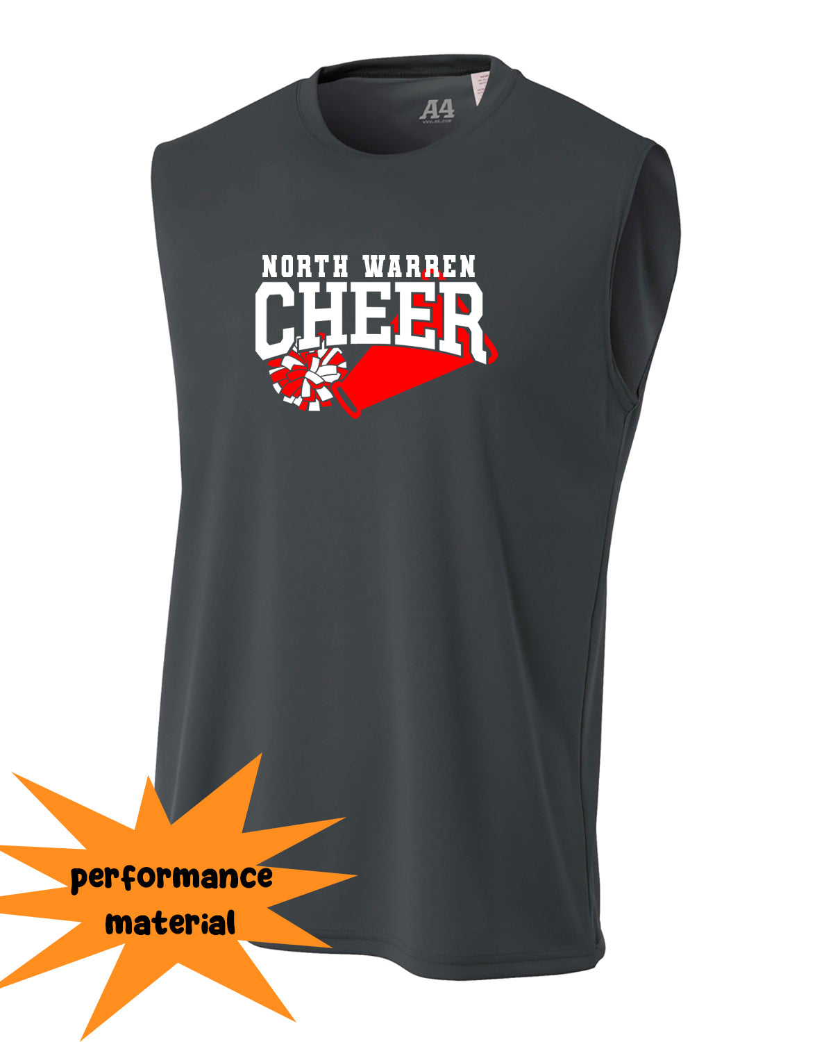 North Warren Design 5 Men's Performance Tank Top