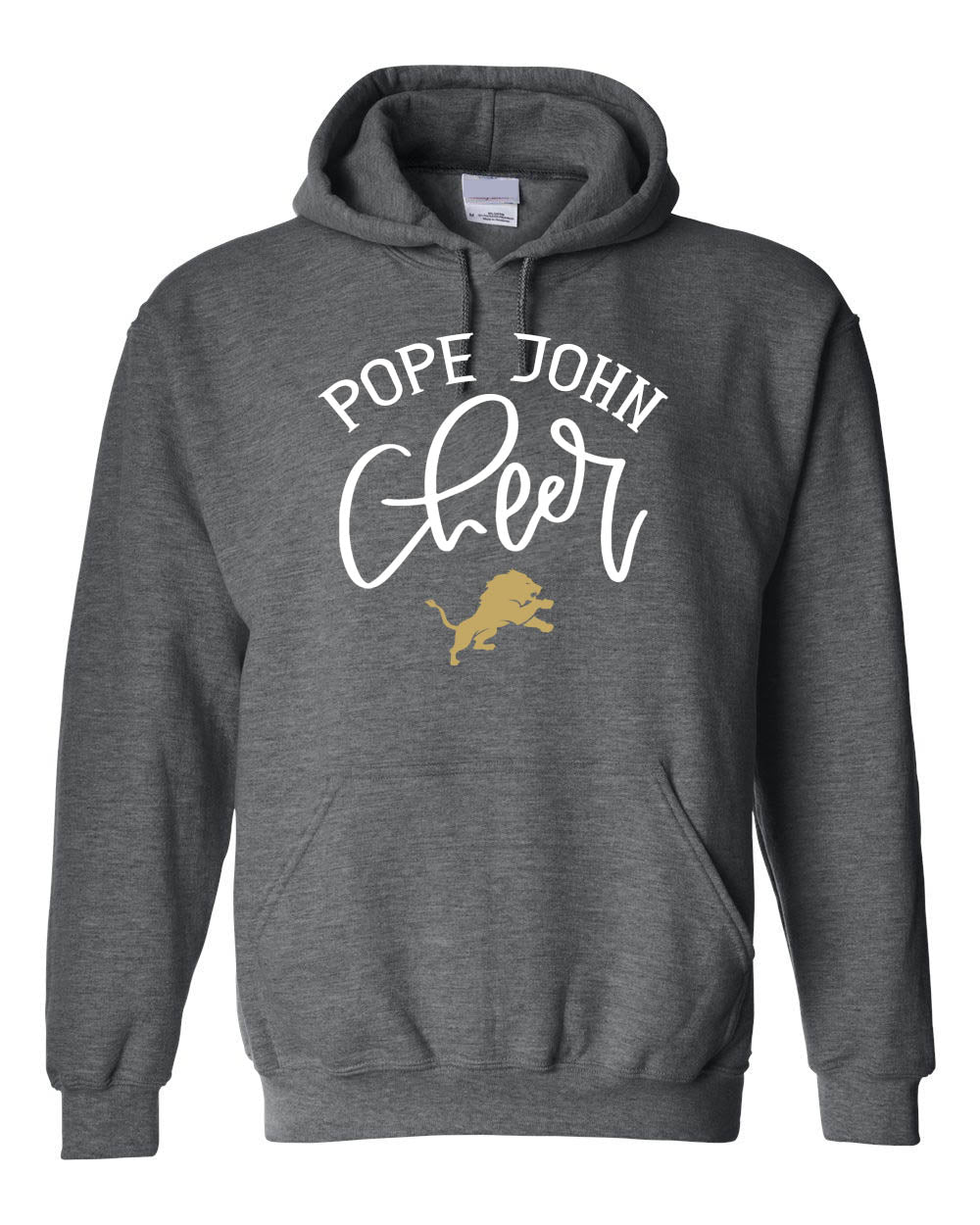 Pope John Cheer Design 8 Hooded Sweatshirt