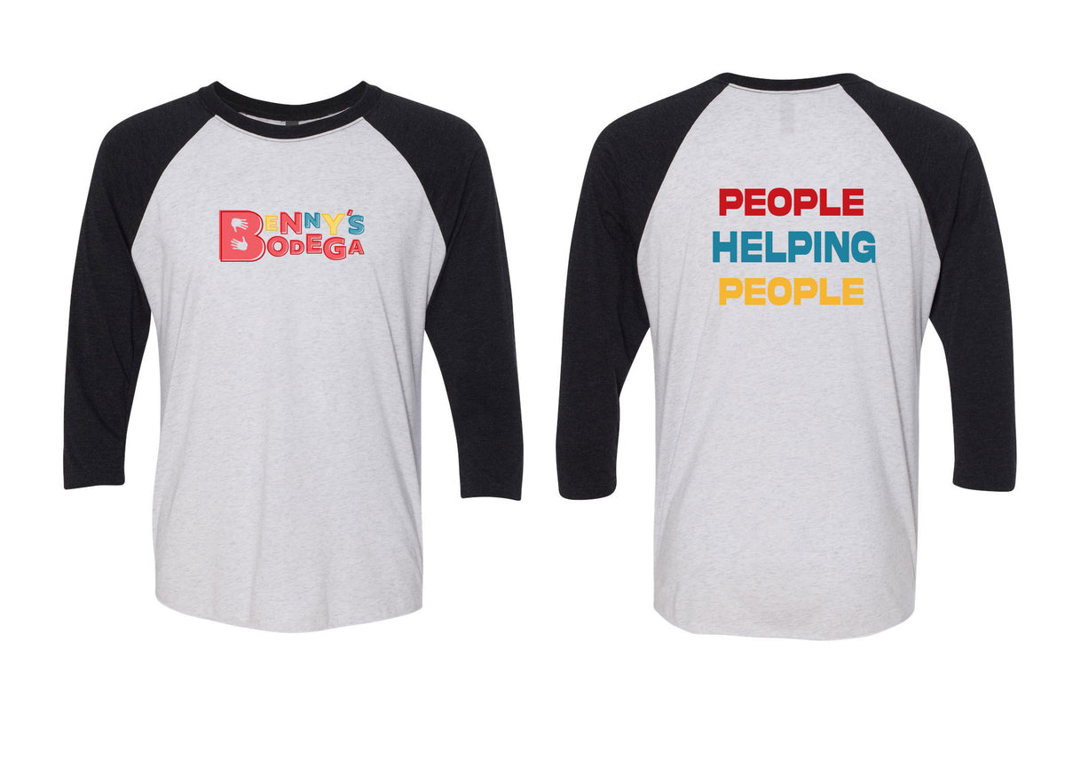 Benny's Bodega Raglan Shirt Design 2