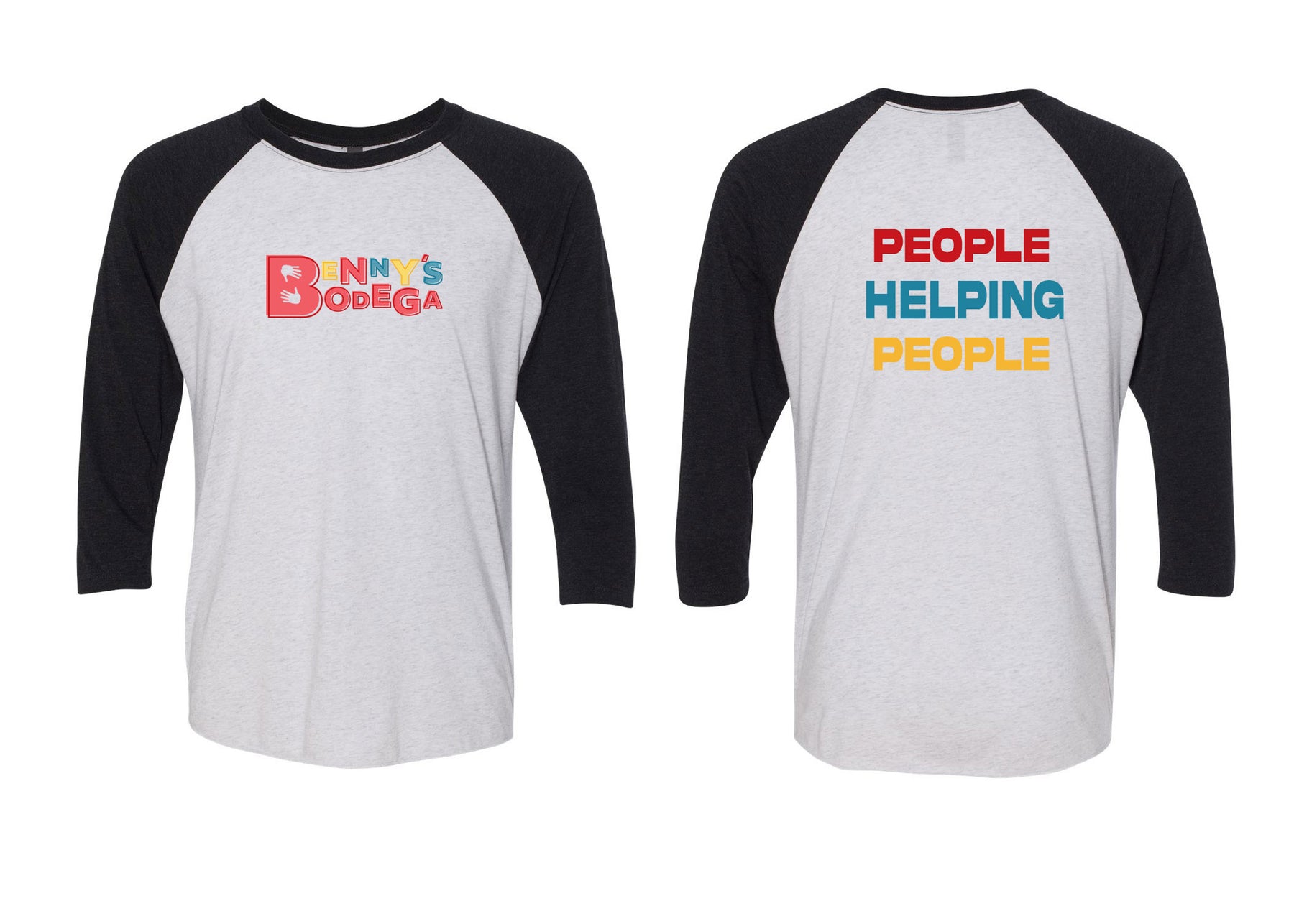 Benny's Bodega Raglan Shirt Design 2