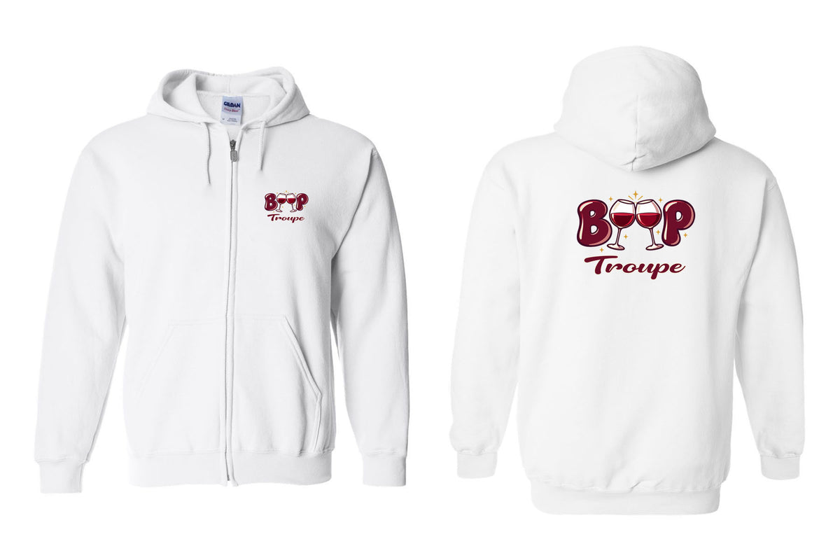 Boop design 1 Zip up Sweatshirt