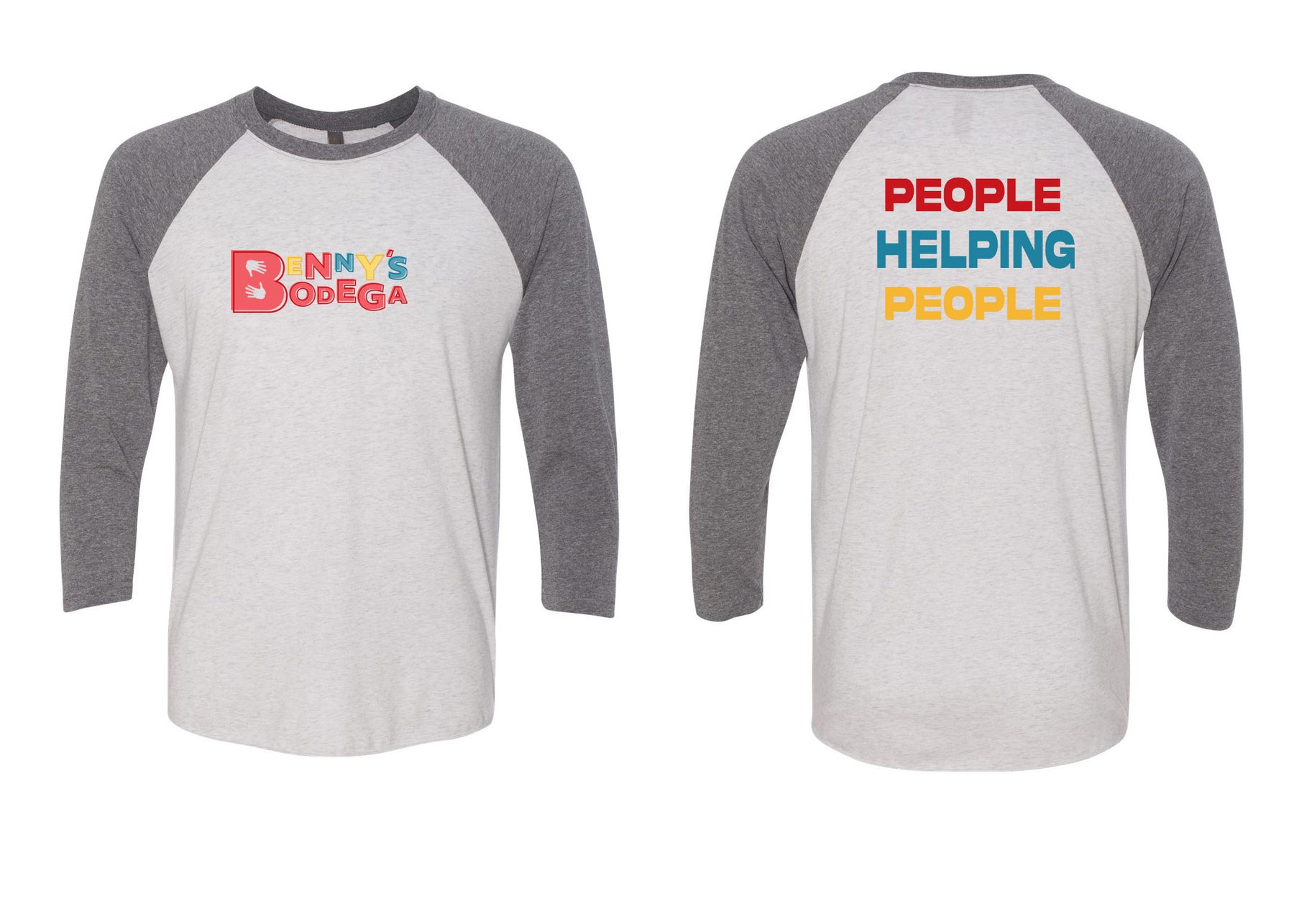 Benny's Bodega Raglan Shirt Design 2
