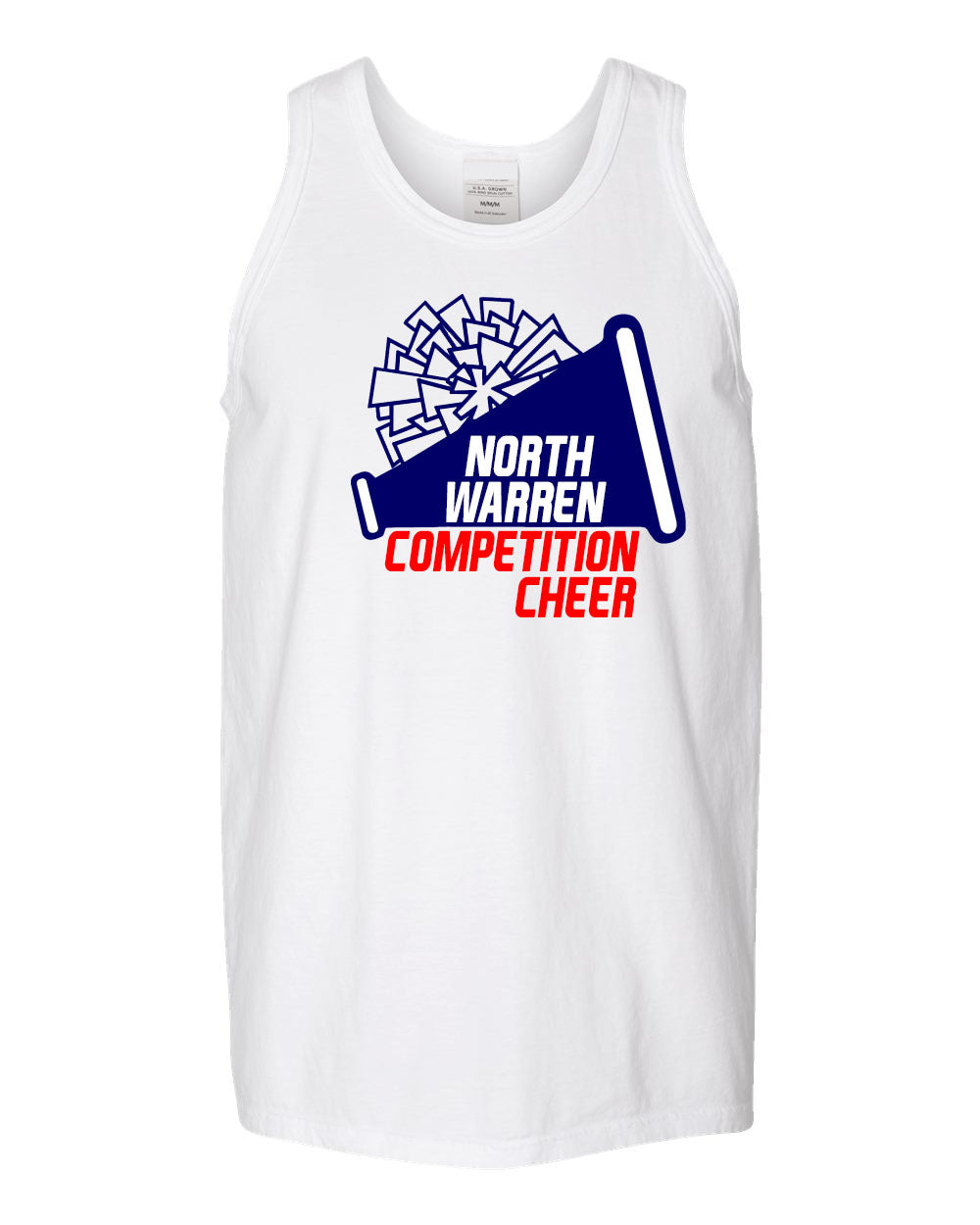 North Warren Design 3 Muscle Tank Top