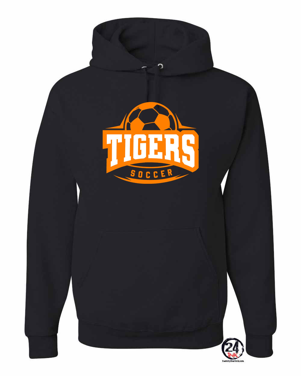 Lafayette Soccer Hooded Sweatshirt Design 1